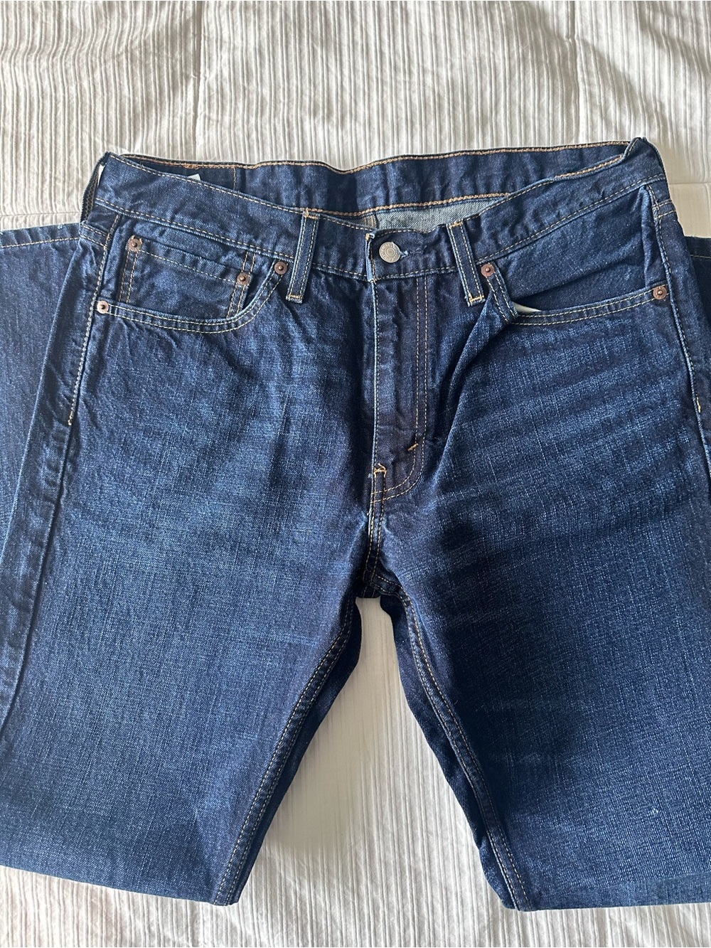 Levi's Dark Blue Denim Jeans